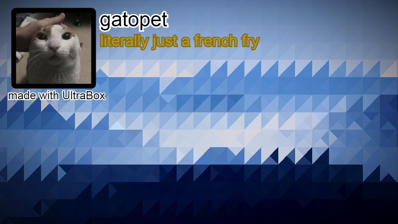gatopet - literally just a french fry