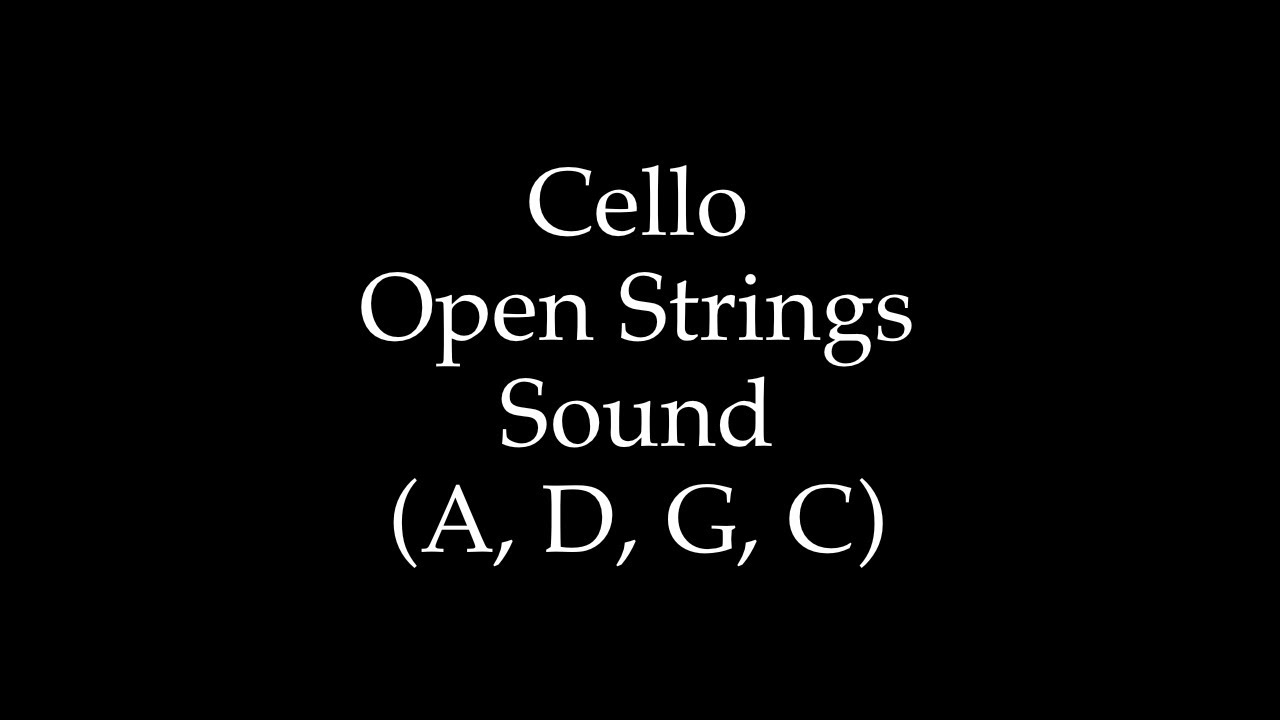 Cello Open Strings (ADGC)/long notes/tuning | 大提琴空弦長音，調音用 #openstring#cello#tuning#調音#大提琴#空弦