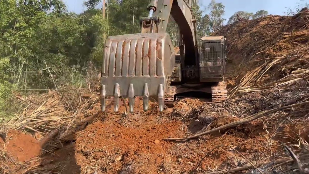 Episode15  : Excavator CAT របស់កង់កម្លាំងកម្ពុជាប៉ះរបស់ពិតហើយ