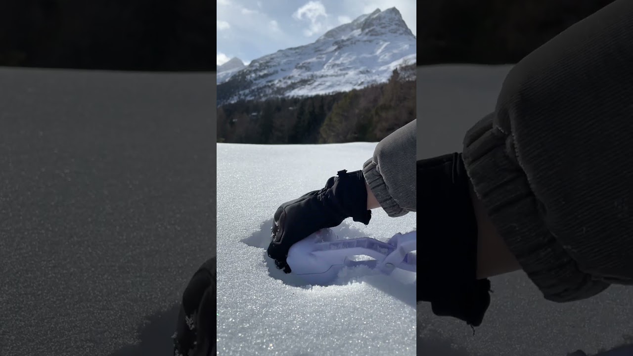 The most perfect snowball in the world ❤️ #satisfying #asmr #snow