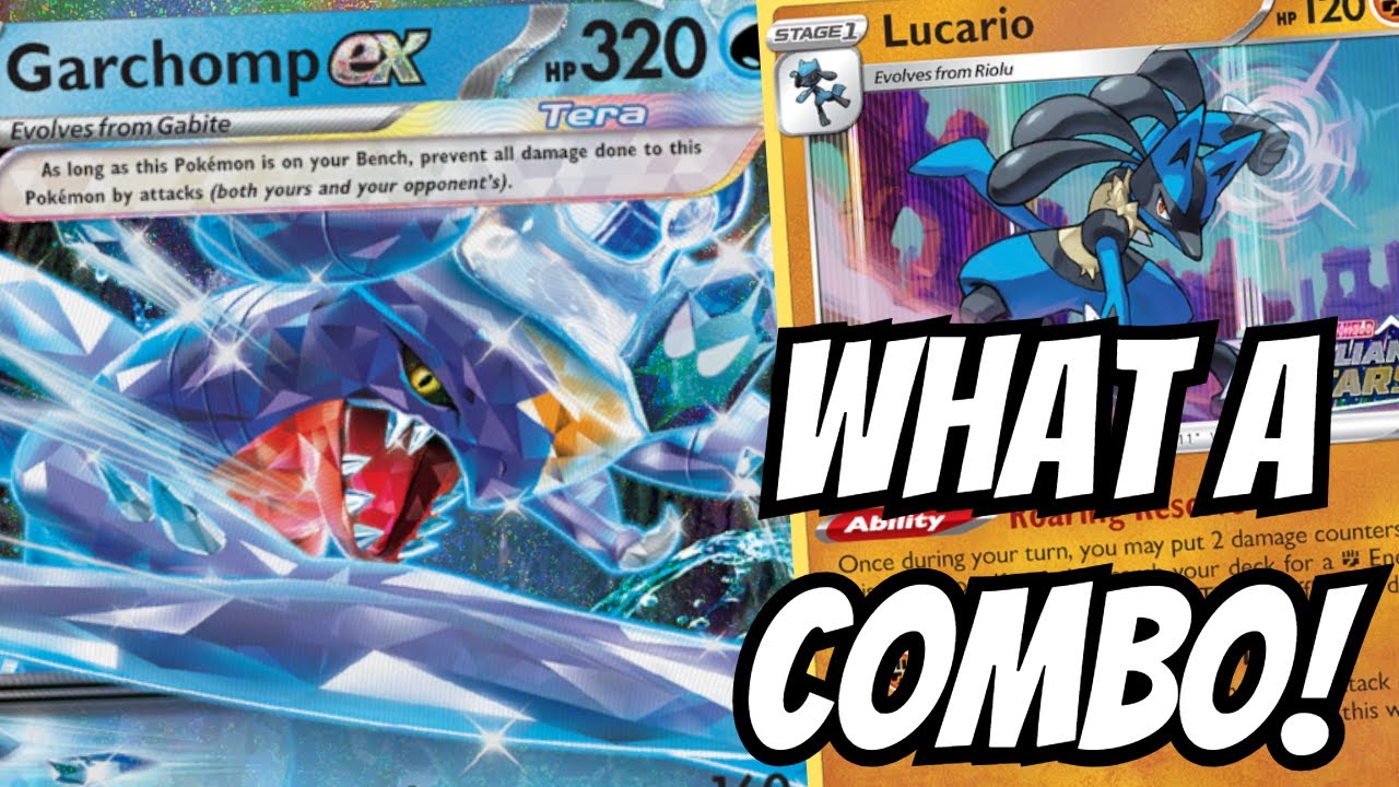 Unleash Garchomp ex and Lucario: ULTIMATE COMBO in Pokémon TCG Live
