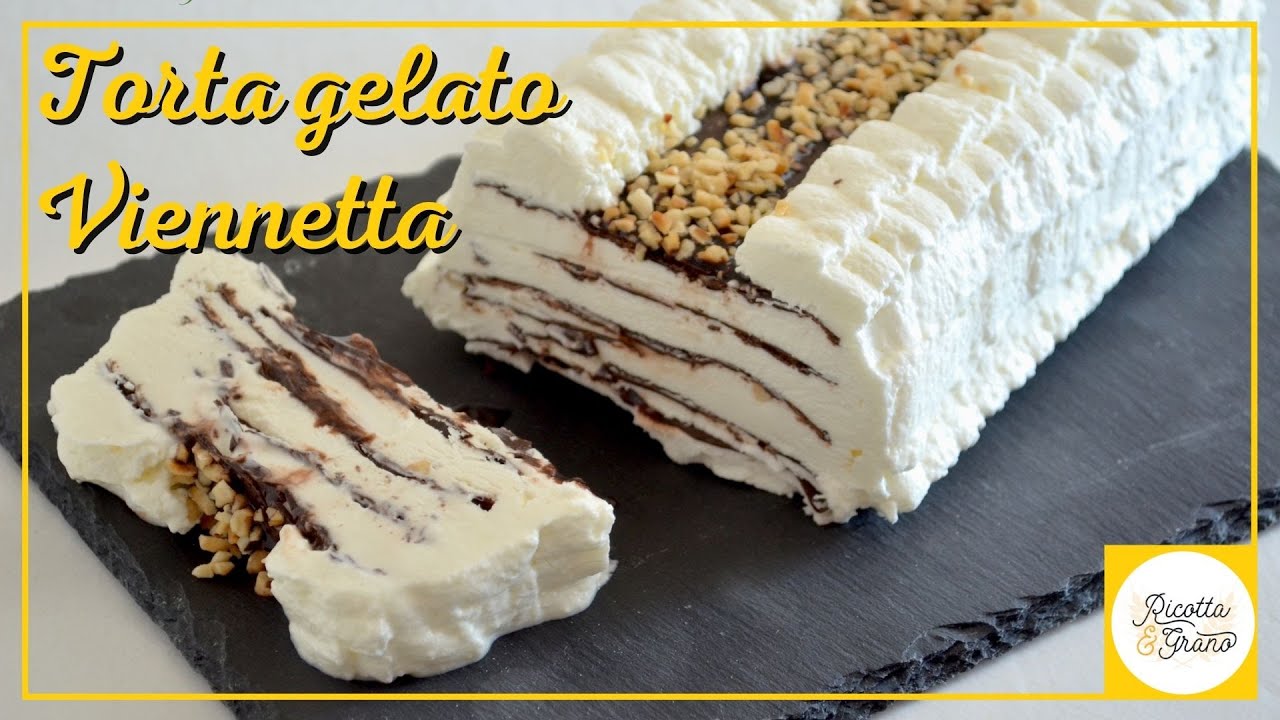 TORTA GELATO VIENNETTA fatta in casa | Ricotta & Grano