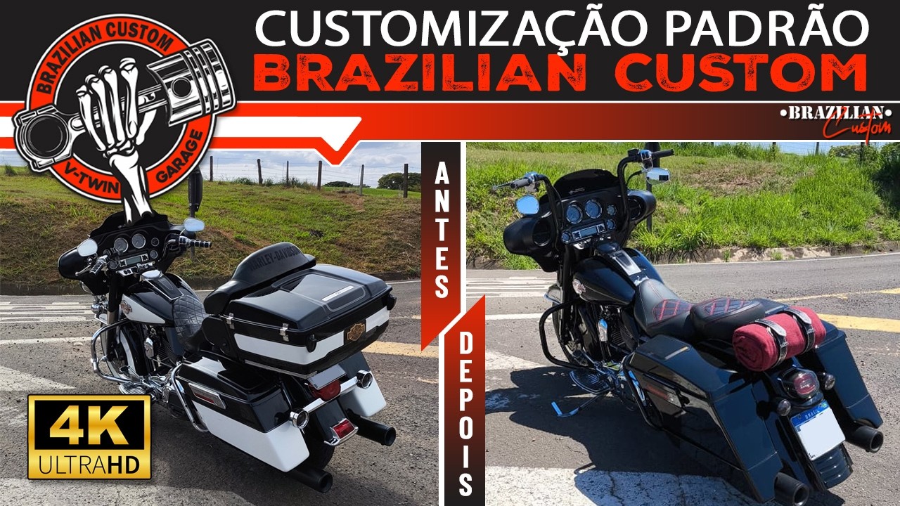 Customizei Minha Ultra Classic 2007 Inteira – Veja Cada Modificação!