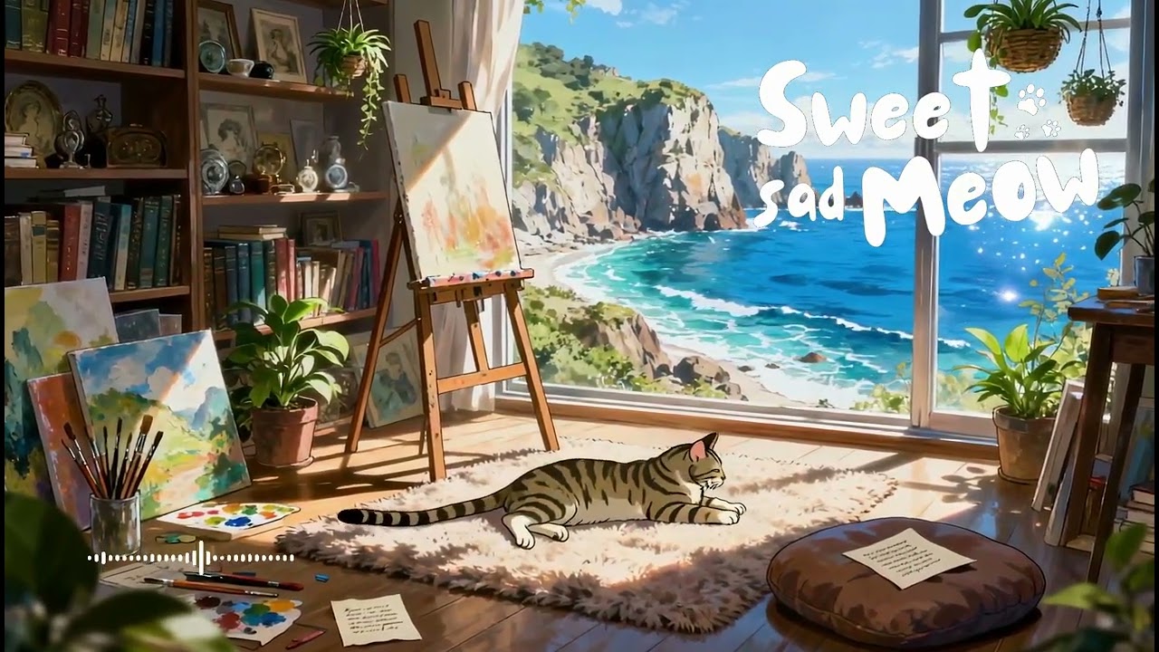 Sun-Drenched Serenity | Lofi Beats | SweetSadMeow Music