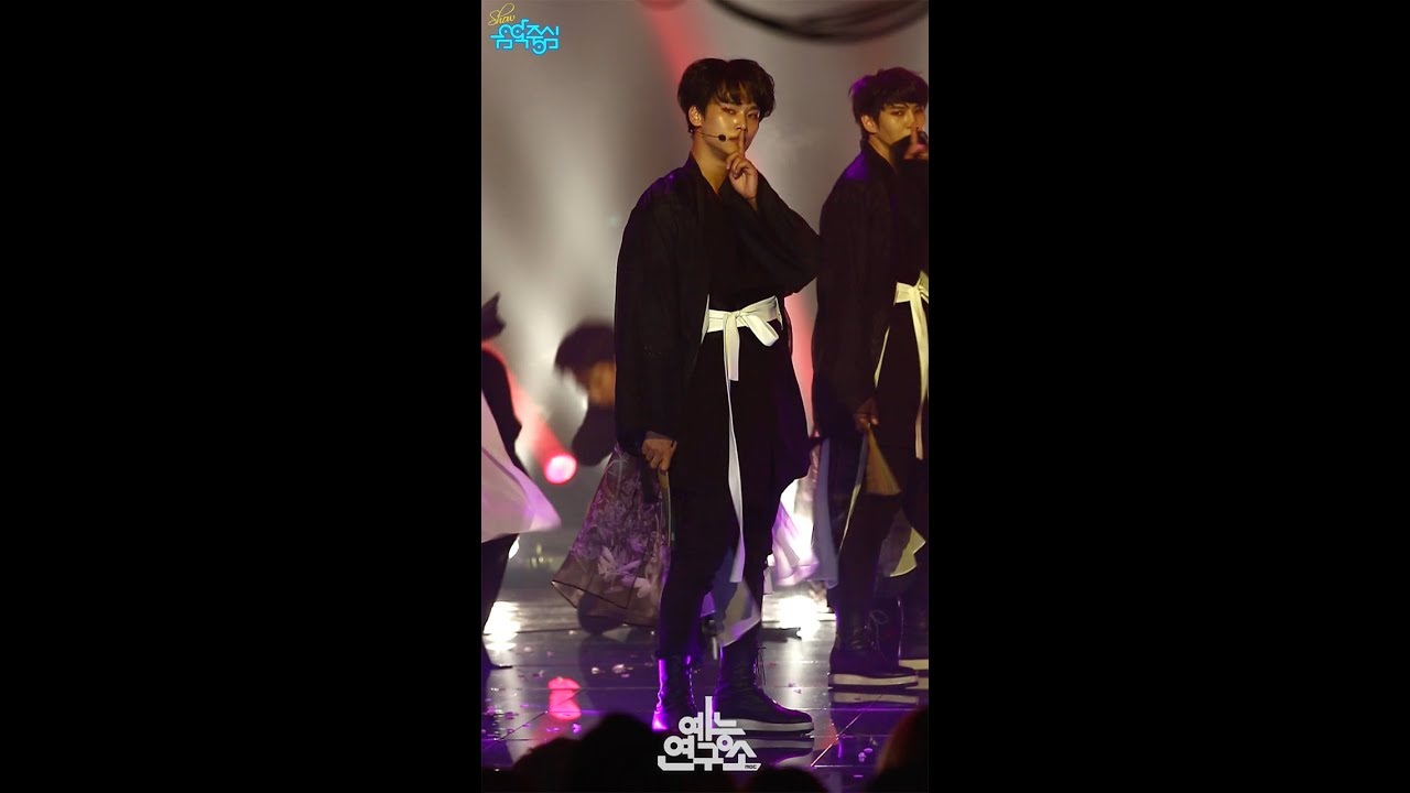 [예능연구소 직캠] VIXX The Wind of Starlight + 도원경 (Remix Ver.) 엔 Focused @쇼!음악중심_20180106 VIXX N