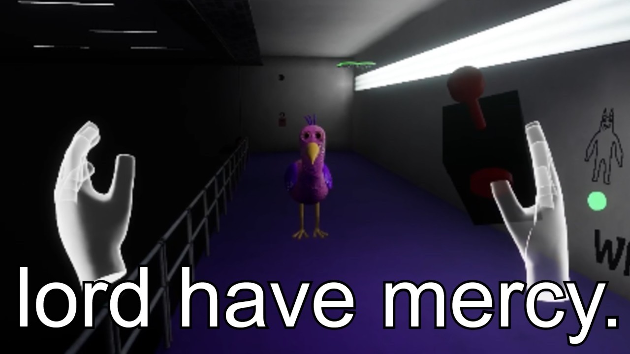 they ported garten of banban to VR.