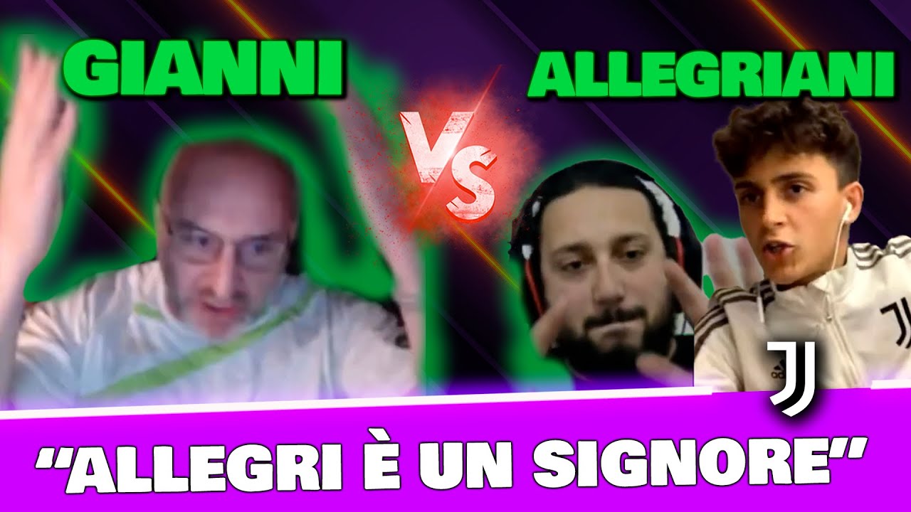 Gli ALLEGRIANI attaccano GIANNI BIANCO: 