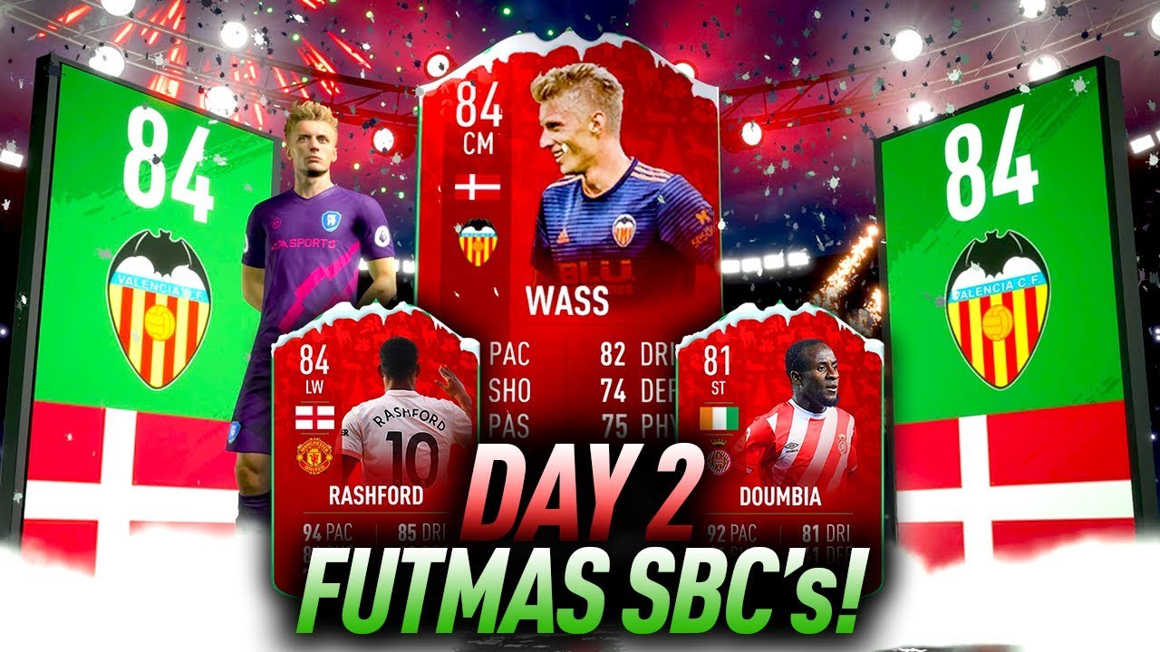 *FUTMAS* 84 WASS, 84 RASHFORD & 81 DOUMBIA! FUTMAS DAY 2 SBCs! FIFA 19 (SBC SOLUTION)