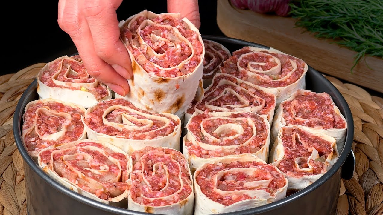 Das saftigste Rezept für Hackfleisch mit Eier füllung! Einfach und lecker