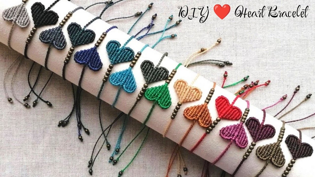 Heart Bracelet Ideas ❤️ | DIY | Valentine Special | How To Make Bracelets | Creation&you