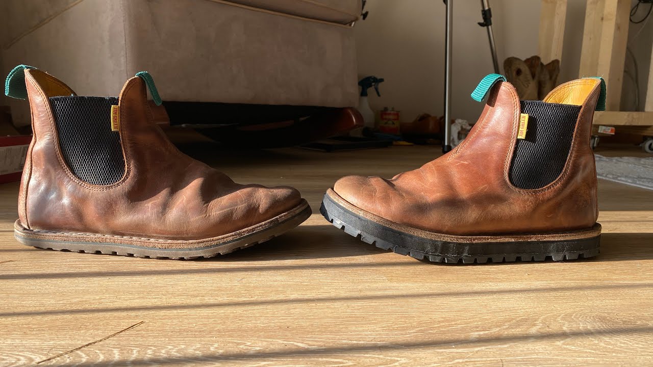 DIY at home Jim Green barefoot stockmans resole 