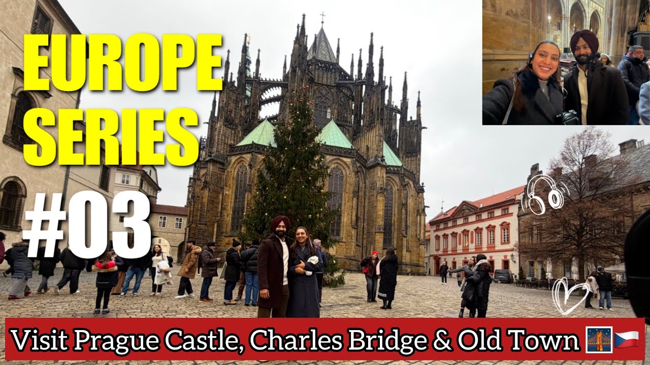 Prague Castle, St. Vitus Cathedral & Charles Bridge | Europe Diaries EP 3 🇨🇿✨