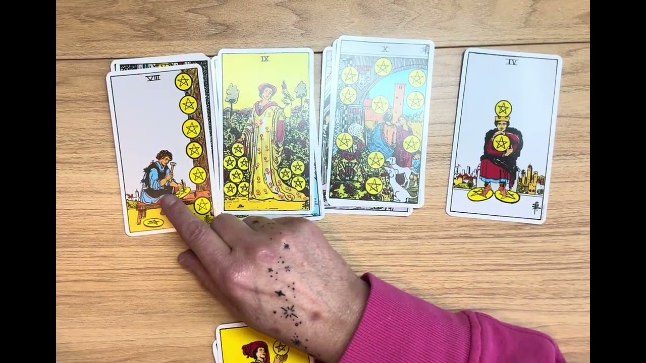 THE STORY OF PENTACLES #tarot #tarotreading #tarotcards #tarotcardreading 