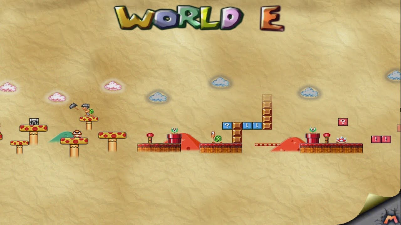 Mario Forever - Fabulous Letter Worlds Series by Bullex - World E
