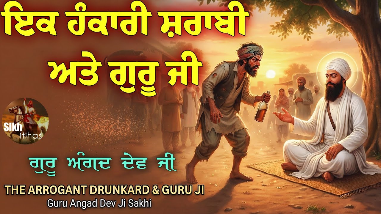 ਇਕ ਹੰਕਾਰੀ ਸ਼ਰਾਬੀ ਤੇ ਗੁਰੂ ਅੰਗਦ ਦੇਵ ਜੀ ਕਥਾ || Guru Angad Dev Ji Sakhi || Sikh Itihas
