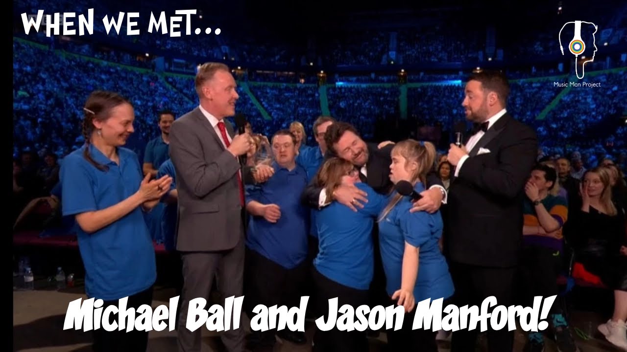 When We Met... Michael Ball and Jason Manford at the AO Arena!