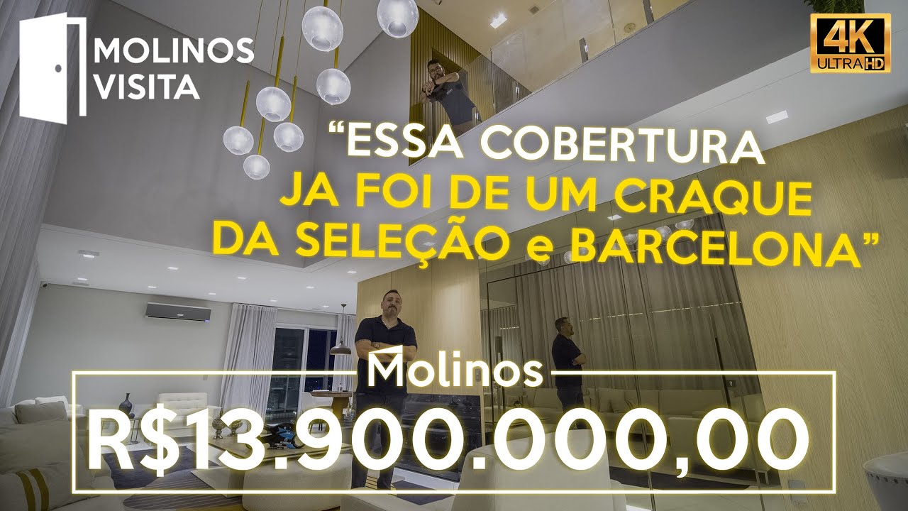 UMA DAS COBERTURAS MAIS LUXUOSAS DE SÃO PAULO! JA PERTENCEU A UM JOGADOR DA SELEÇÃO | MC4550