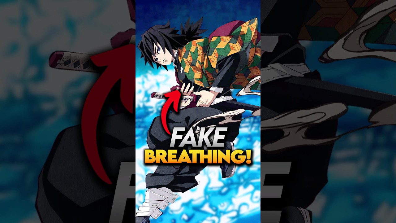 How Breathing Styles are FAKE? Demon Slayer Explained #demonslayer #shorts