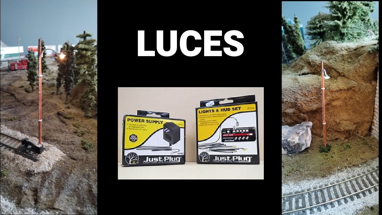 ¿Cómo poner luces en la maqueta?