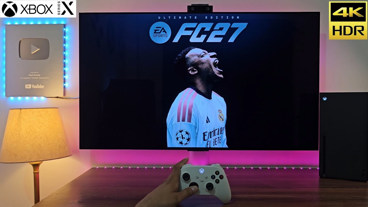 EA FC27 Xbox Series X Gameplay 4K HDR 60FPS
