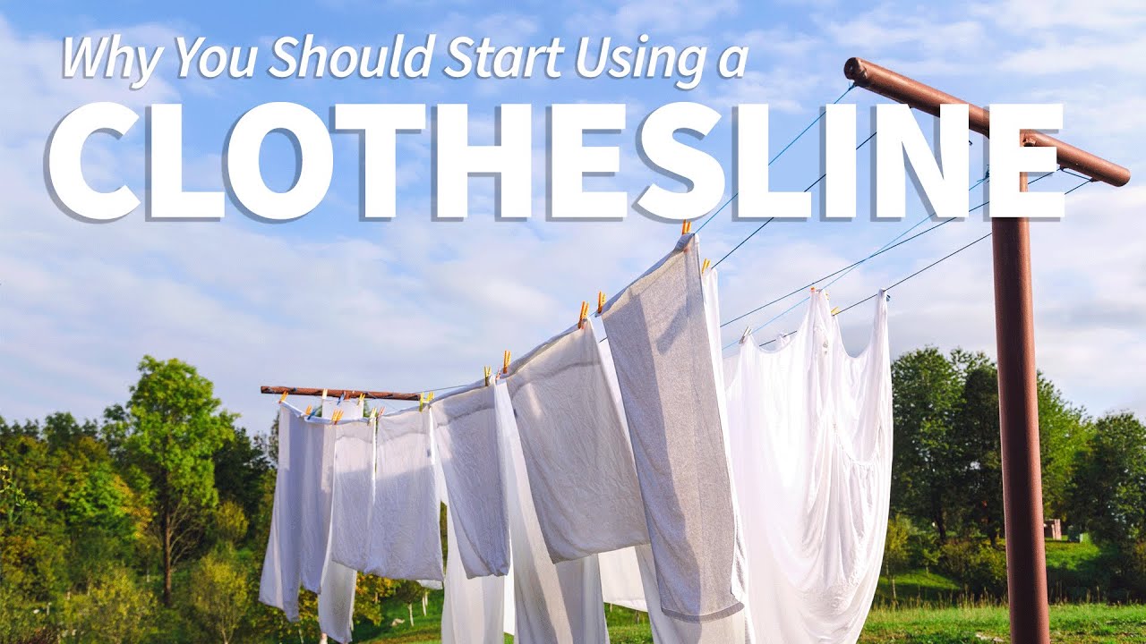 Why You Should Start Using a Clothesline 👚