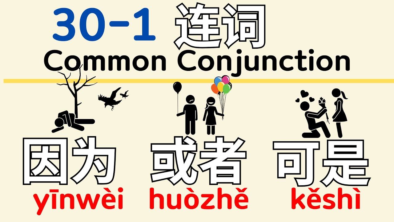 Can You Learn Chinese Conjunctions in 30 Days and Pass the HSK Exam? Word + Example + TEST 🧐
