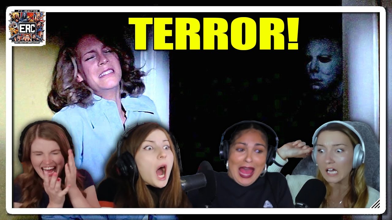 Pure TERROR! Michael Myers Attacks Laurie - Halloween (1978) | Epic Reaction Compilations
