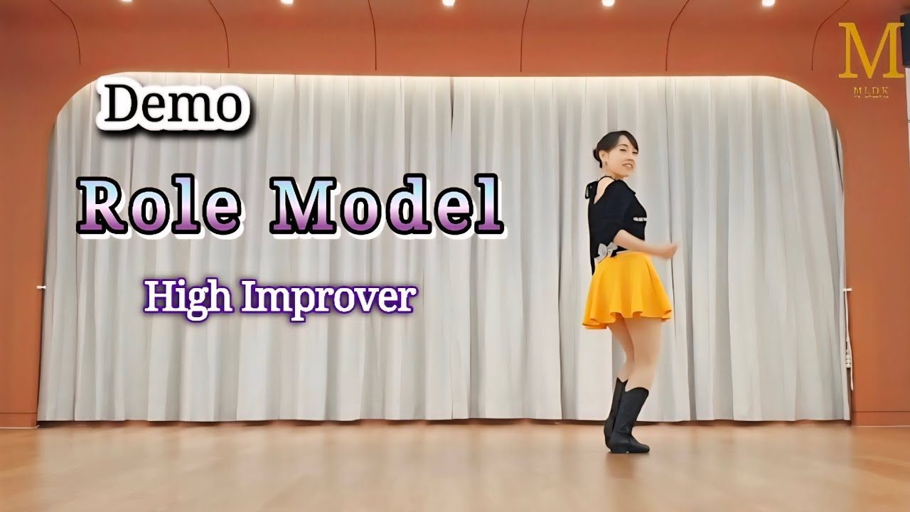 Role Model Linedance/ Demo/ High Improver/ 중급라인댄스