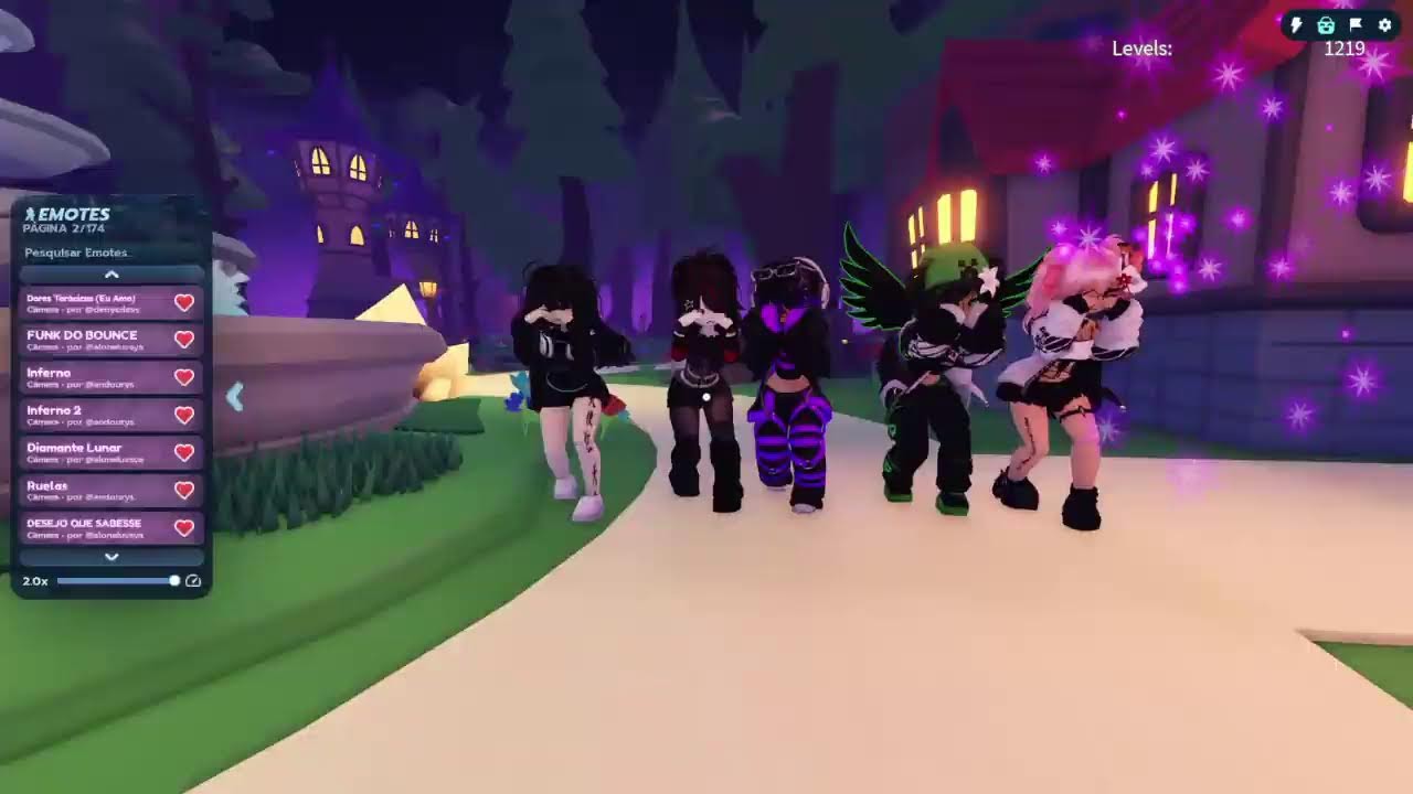 Jogando roblox