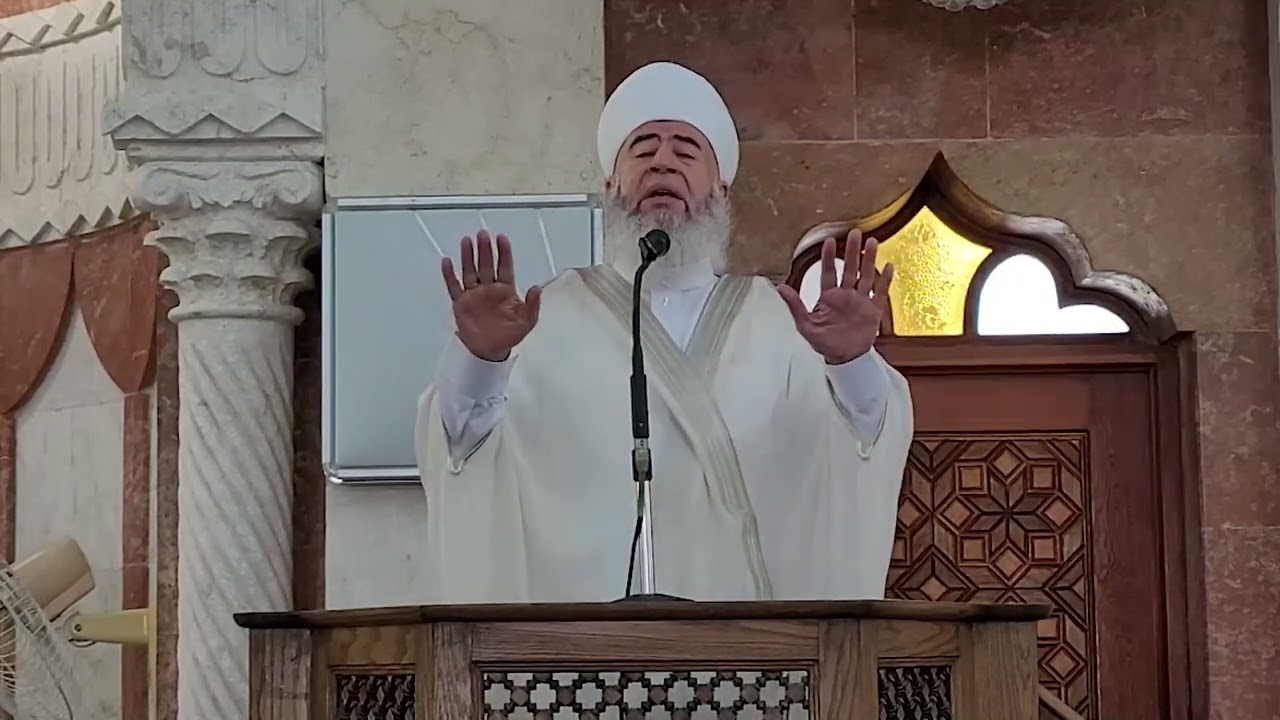 خطبة الجمعة : الأدب معه ﷺ...17/ربيع الأول/1446هـ الموافق: 20/ أيلول/2024 م