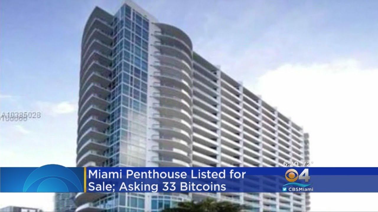 Seller Of Miami Penthouse Asking Only For Bitcoin Worth Approximately $500,000