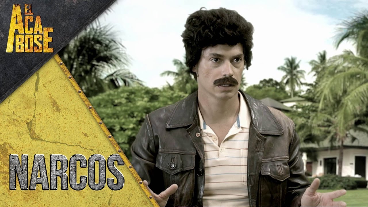 Narcos - Carlos Baute y la repartición de pizza