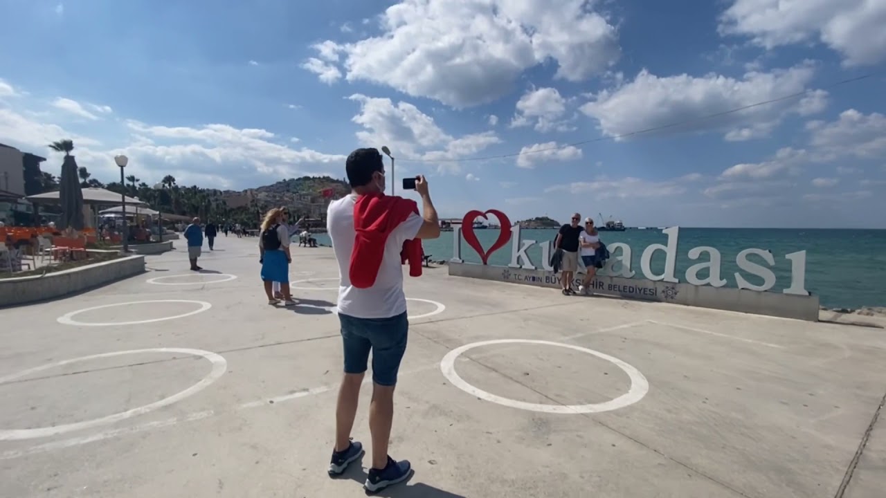 Turcja Kusadasi Spacer z Hotelu Korumar Delux do centrum cz.2 #rafo_travel
