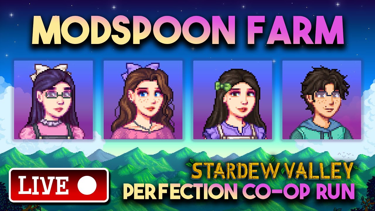 99% Perfection: Road to 100% in Stardew Valley: Modspoon Farm!🐮🐔🌼
