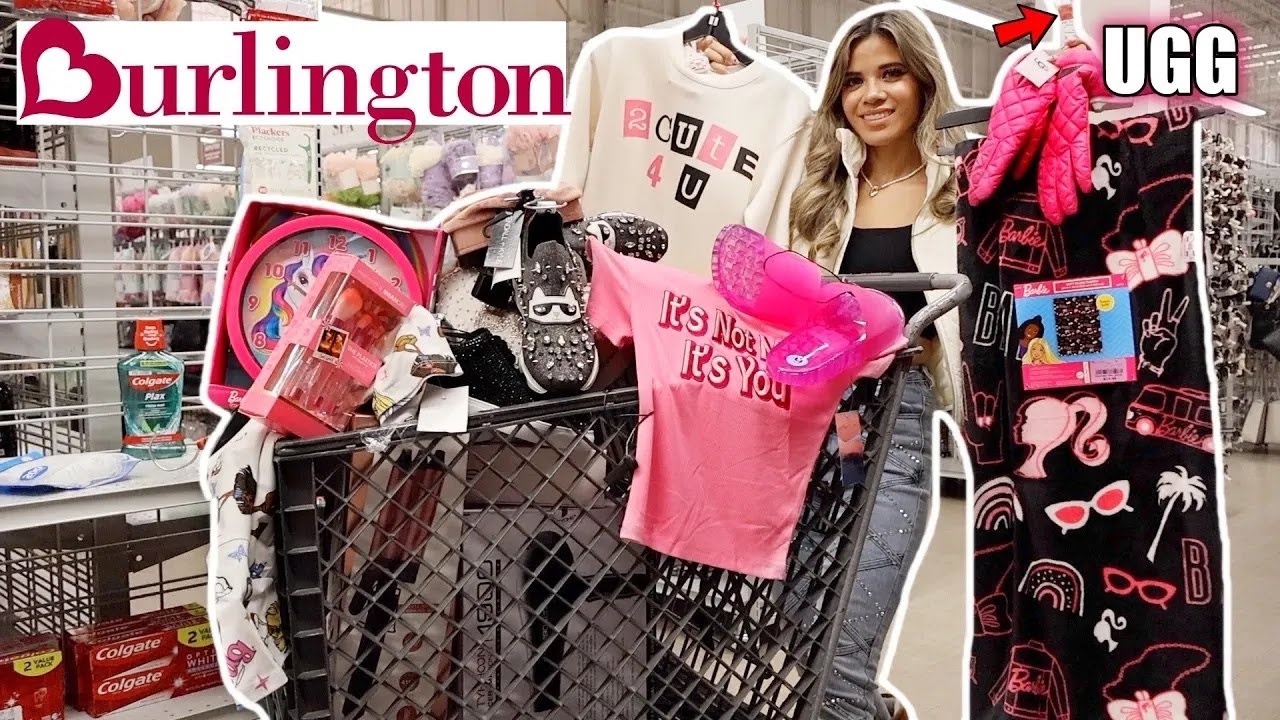BURLINGTON NEW JANUARY FINDS SHOPPING SPREE! $1 RED TAG SALE