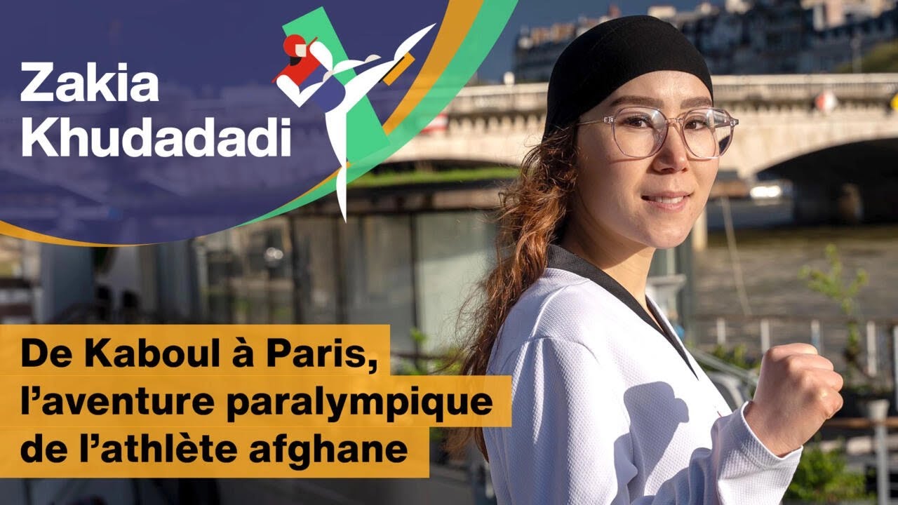 Zakia Khudadadi : le parcours d'une championne de parataekwondo • FRANCE 24