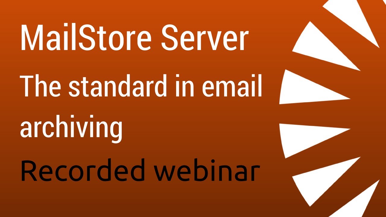 MailStore Server: Email Archiving Software - Technical Overview