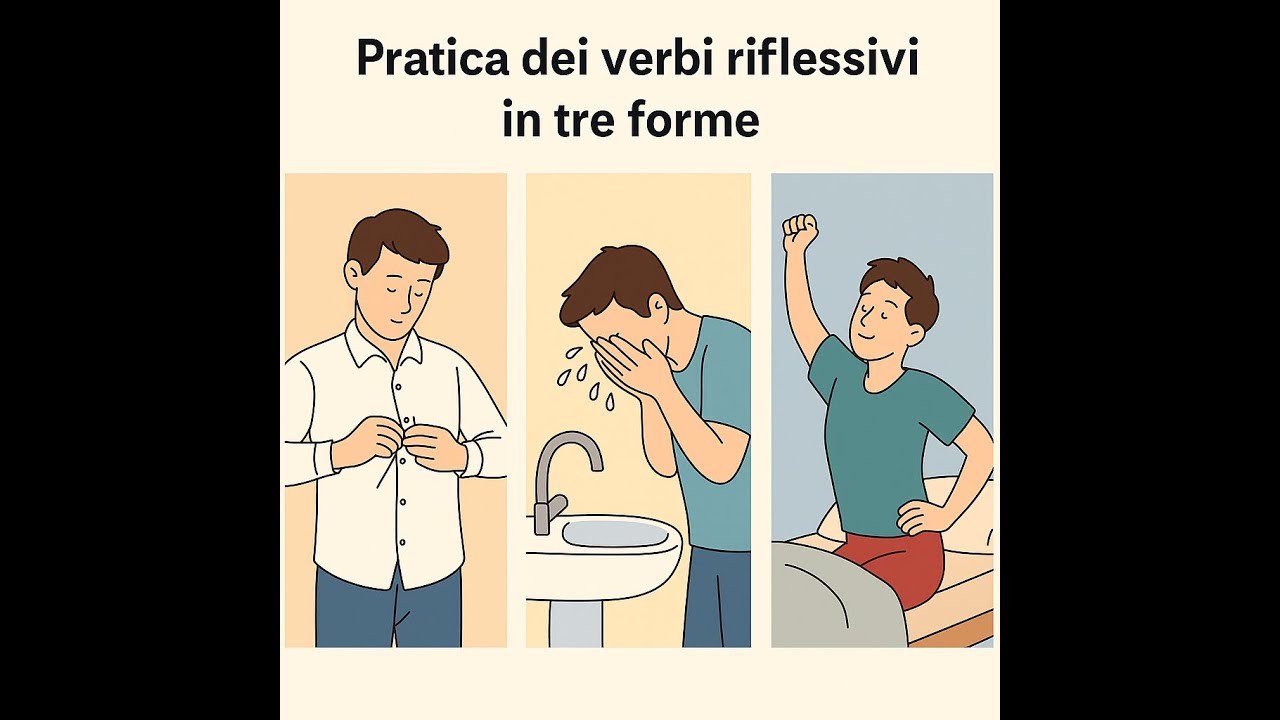 Pratica dei verbi riflessivi