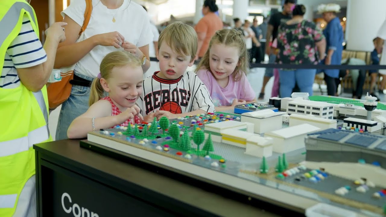 When they make you a Lego model for your 60th birthday | 60 years of Auckland Airport