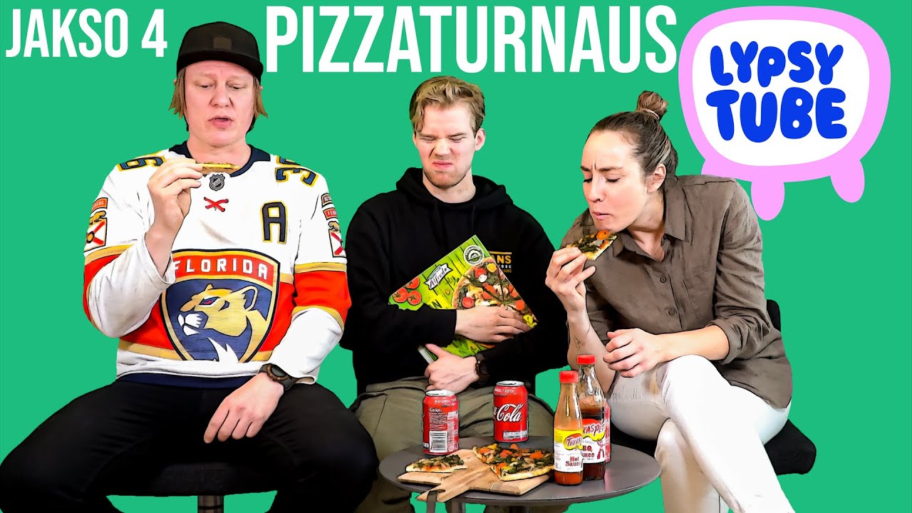 LYPSYTUBE JAKSO 4: Pizzaturnaus feat. Jaajo Linnonmaa, Tuukka 