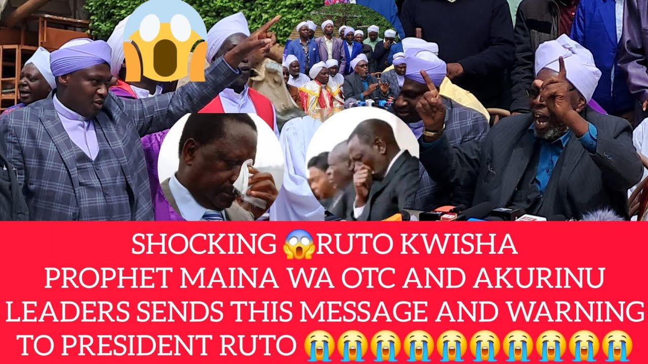 GICANJAMA😱REV MAINA WA OTC NA AKURINU KUREKERERIA NDUMIRIRI YA KUMAKANIA KURI RUTO😲