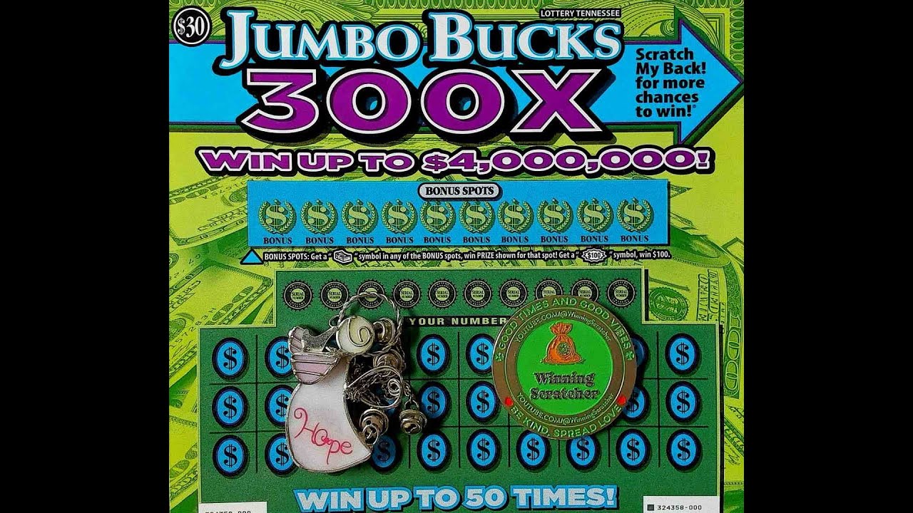 📢300X JUMBO BUCKS TN LOTTERY SCRATCH OFF TICKET 💰LOOKING FOR THAT LOTTERY CLAIMER!💖WOOO! LET'S GO!🍀
