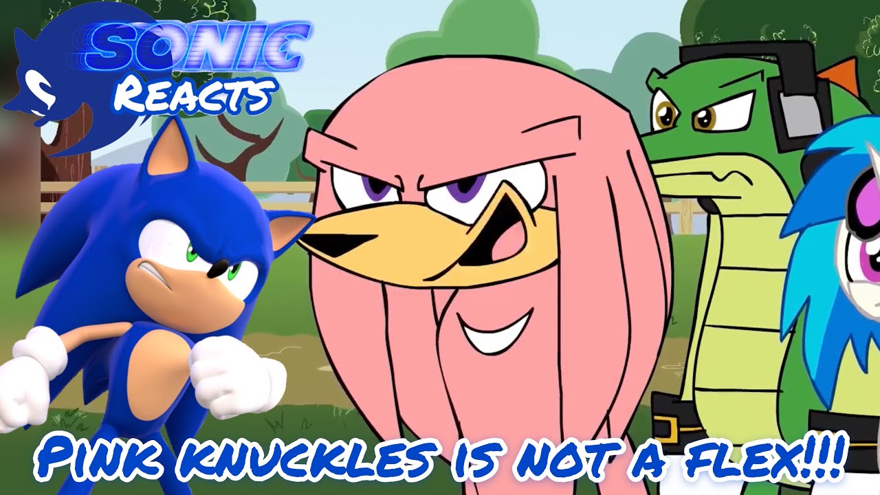 Sonic Reacts: Knuckles VS Applejack