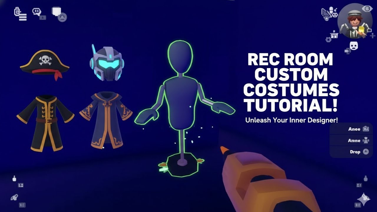 How to Build a Custom Costume in Rec Room (Full Tutorial) 