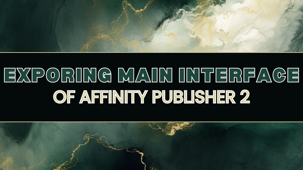 Unlock the Power of Affinity Publisher 2 for Planner Creation | Main Panels Explained