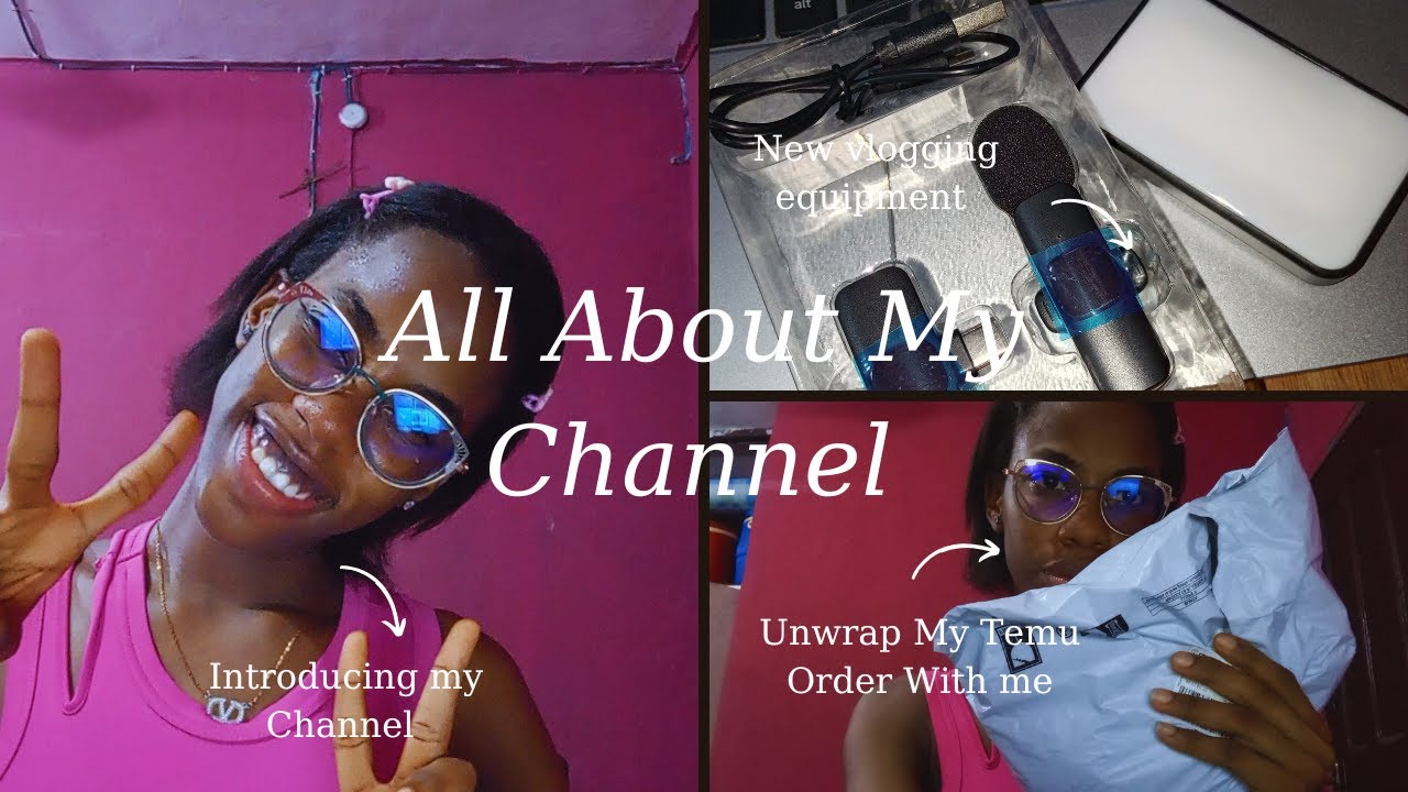 ⋆.˚✮🎧✮˚.⋆Introducing My YouTube Channel//Unwrap My Temu Order With Me ⋆.˚✮🎧✮˚.⋆