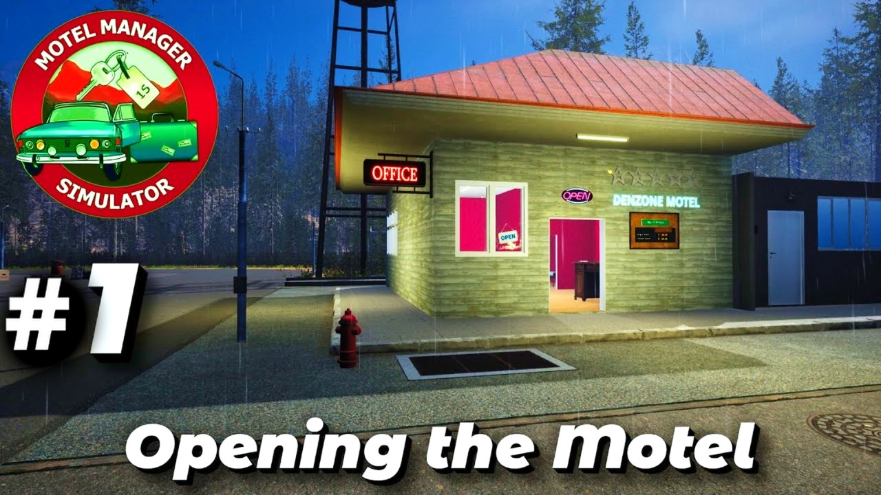 I Opened My Motel In MOTEL MANAGER SIMULATOR - PART 1