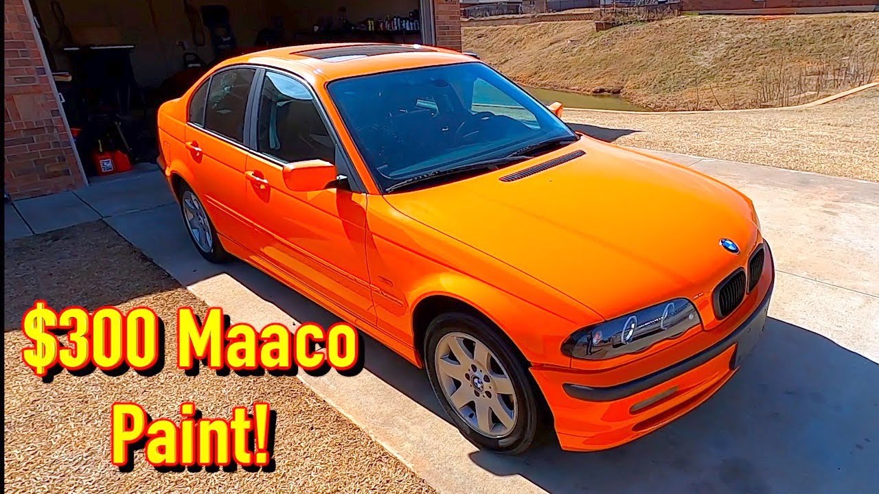 $200 Copart BMW 325xi Gets a $300 Maaco Paint Job! Looks Amazing!!!