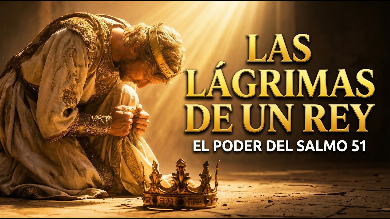 ⚜️  El clamor de David, el más DOLOROSO de la Biblia - SALMOS 51 | Adoración hebrea cristiana ৎ୭