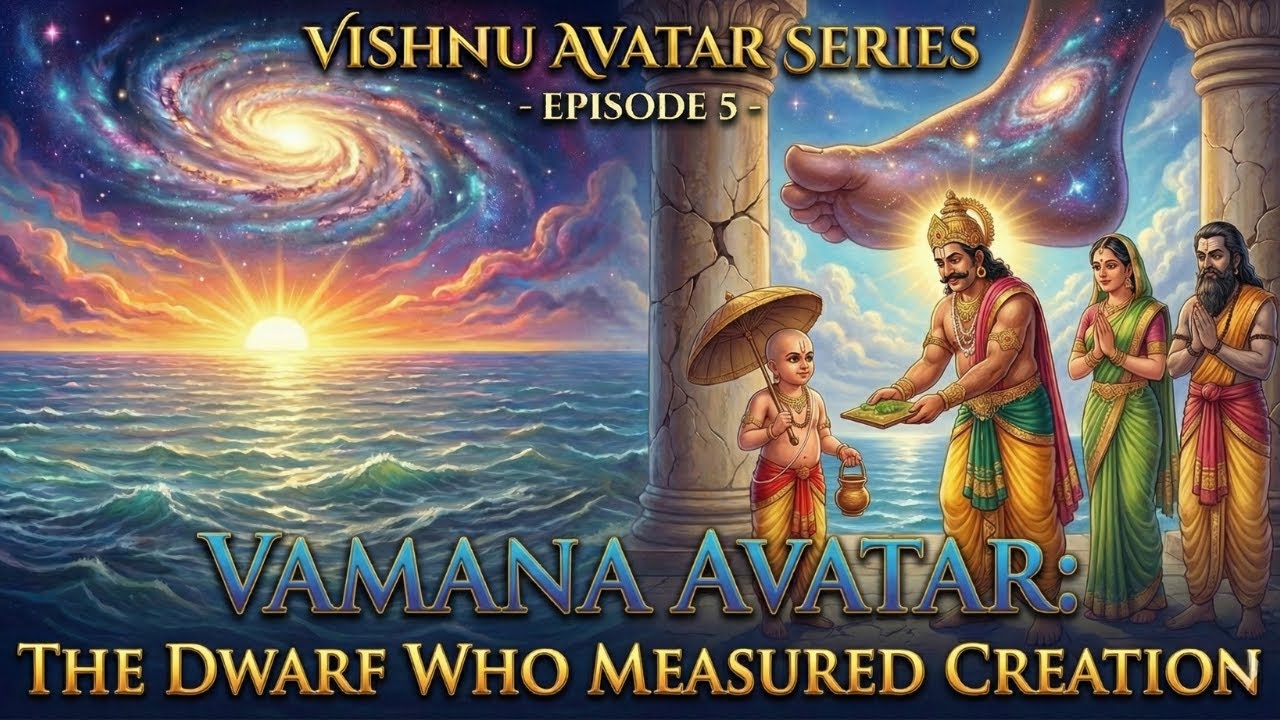 Vamana Avatar Story - The Dwarf Who Measured Creation | Episode 5